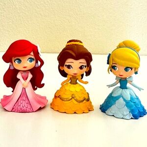 Gashap Japan Disney Princess Flower Dress Complete Set